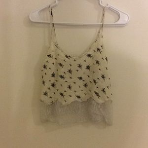 Patterned crop top